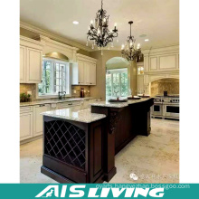Professional Design Crown Moulding Wood Kitchen Cabinet (AIS-264)